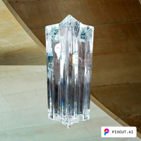 Waterford Crystal Other - WATERFORD Star Candlestick One Pair NIB made Ireland #108046 Never Used